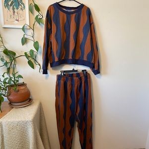 Matching Sweat Suit Set